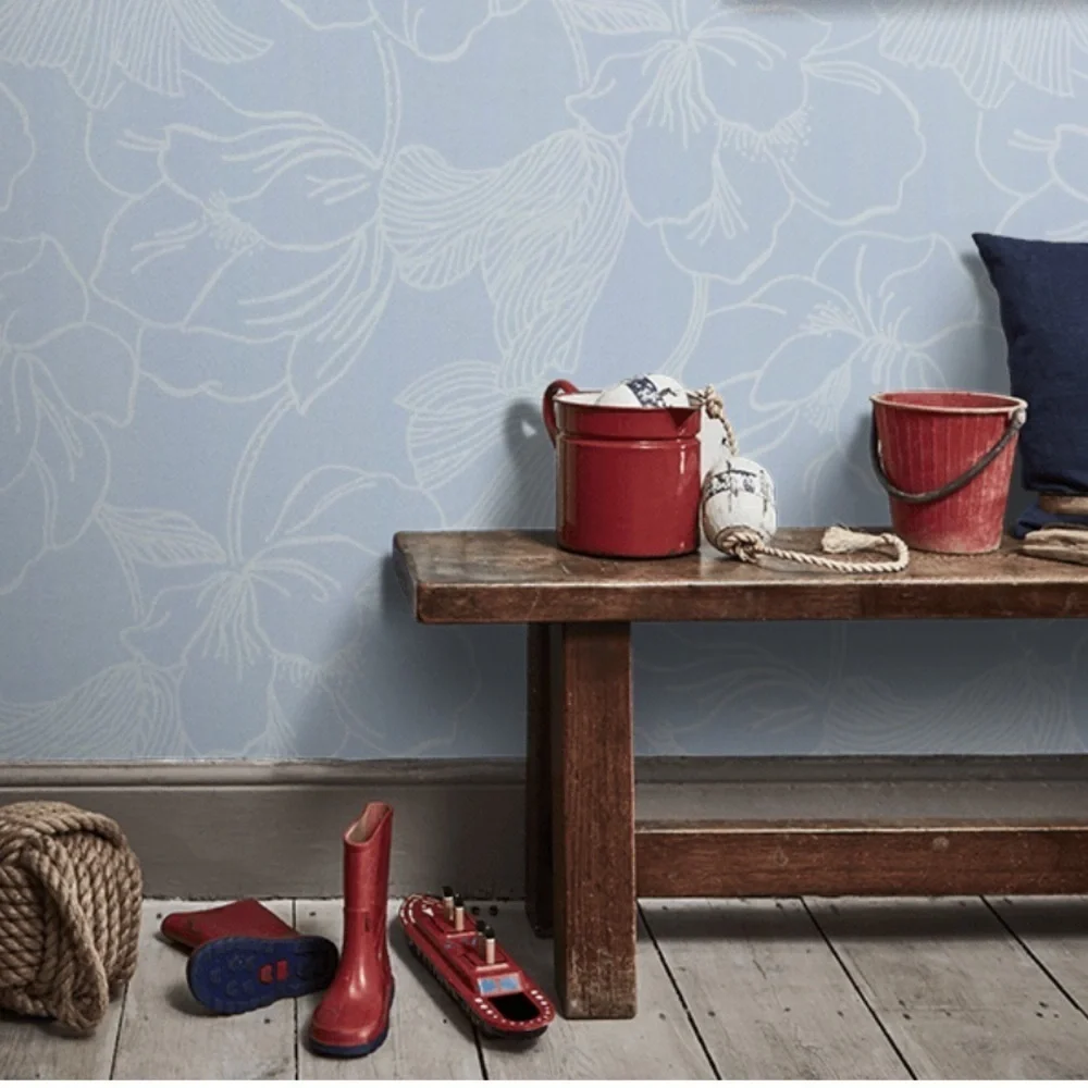 Anthropologie Farrow & Ball Helleborus Wallpaper NWT